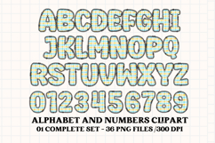 Baby Boy Alphabet PNG Clip Art, baby boy letters doodle Product Image 2