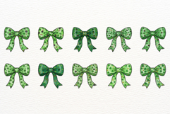 St Patrick Bow Clipart Product Image 5