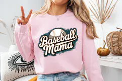 Baseball Mama Svg | Baseball Mom | SVG files | Game Day Product Image 3