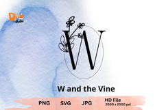 and the Vine Monogram Product Image 1
