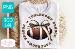 Touchdown season sublimation PNG | American Football shirt Product Image 2