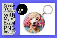 Round and Splashy: Sublimation Doggy Delights Product Image 1