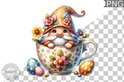 Easter Gnome Sublimation - Clipart PNG Design Product Image 1