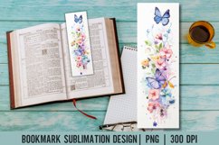 Butterfile Bookmark Sublimation PNG| Bookmark Design Product Image 1