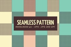 Checkered Geometrical Mid Century | checkered pattern Product Image 2