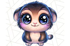 Arctic Animals Kawaii Clipart PNG, Cute Polar Creatures Art Product Image 3