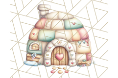 Cute Arctic Animal Clipart PNG, Cute Winter Animals Png Product Image 3