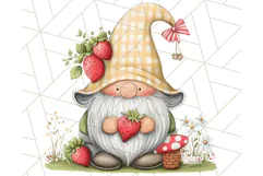 Summer Garden Gnomes Clipart PNG, Summer Country Gnomes Png Product Image 3