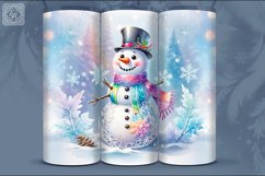 4 Christmas Seamless Tumbler Wrap 20 oz Product Image 2