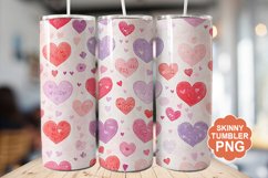 Valentine Heart Tumbler | Valentine Tumbler Wrap Product Image 1