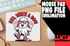 BRIGHT MOUSE MAT ARTISTIC IDEAS, Funny Ghost Product Image 1