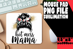 Blissful Mouse Pad Sublimation Magic, Mother's Day Product Image 1