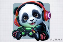 Gamer Animals Clipart PNG Product Image 1
