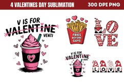 Valentines Day Sublimation PNG Product Image 1