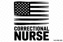 Correctional Nurse svg | 4th of july Svg | Svg Cut Files Product Image 1