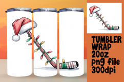 BEAUTY 20oz Tumbler PNG Wrap , Holiday Product Image 1