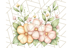 Pastel Safari Jungle Baby Animals PNG Clipart, Nursery Product Image 3