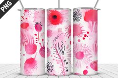 Flowers Tumbler Wrap | Sublimation Design | Tumbler PNG Product Image 1