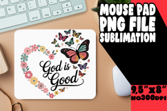 BRIGHT desk MAT Sublimation Magic, Butterfly Product Image 1
