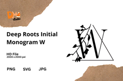 Deep Roots Initial Monogram Product Image 1