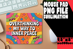 VIBRANT desk MAT PNG Inspiration, Girl Quote Product Image 1