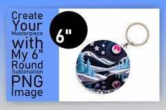 Chic Round Design Car Coaster PNG , Holiday Product Image 1