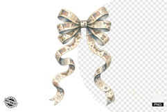 Patriotic American Bows PNG - 4th Of July Clipart Product Image 1