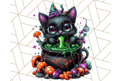 Magical Halloween PNG Clipart, Cute Spooky Elements Clip Art Product Image 3