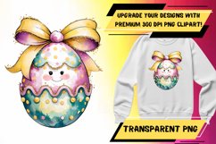 Creative PNG Template for T-Shirt Art , Easter Eggs Product Image 1