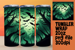 20oz Tumbler Wrap for Unique Style , Horror Halloween Product Image 1
