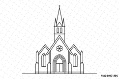 Christmas Church Svg | Christmas Svg | Svg Cut Files Product Image 1