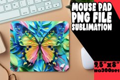 Spring Flutters 3D Sublimation Mouse Pad - Colorful Product Image 1
