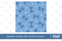 American 4th of July Coquette Bow Seamless Pattern Bundle Product Image 11