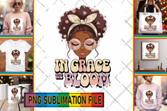 Dazzling TSHIRT Art Ideas PNG, Praying Woman Product Image 1