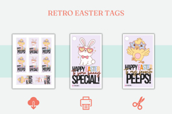 Cute Retro Easter Gift Tags Product Image 6