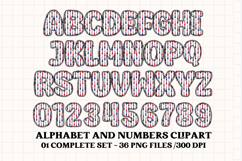 Father’s Day Alphabet clipart, father’s day letters doodle Product Image 2