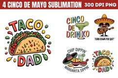 Cinco De Mayo Sublimation Bundle PNG Product Image 4