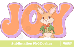 Easter Sublimation PNG Bundle Bunny Chick Farm Hip Hop Joy Product Image 3