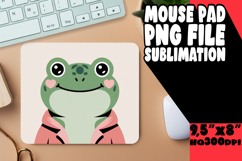 BLISSFUL MOUSE PAD INSPIRATIONAL DESIGN, Valenines Animals Product Image 1