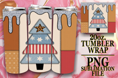 PRESENT OF JOY 20oz TUMBLER WRAP, Christmas Product Image 1