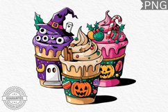 Hallothanksmas PNG, Hallothanksmas Coffee Sublimation Product Image 1