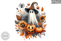 Halloween Ghost Sublimation Design - High Quality 300 Dpi Product Image 1