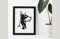 Doberman Pinscher svg, Dog svg, svg files for cricut, png Product Image 3