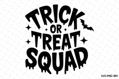 Trick or Treat Squad Svg | Halloween Svg | Svg Cut Files Product Image 1