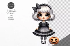 Halloween clipart, Doll clipart, Autumn clipart Product Image 1