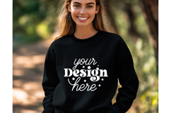 Gildan 18000 Crewneck Sweatshirt Mockup 3 Product Image 1