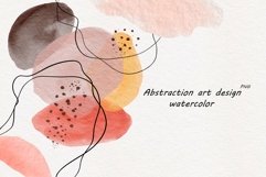Abstraction art design watercolor png Product Image 1