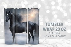 Christmas horse tumbler bundle| Winter Tumbler Sublimation Product Image 5