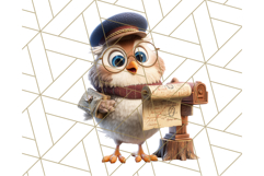Forest Mail Delivery Clipart PNG, Animal Post Office PNG Product Image 3