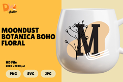 Moondust Botanica Boho Floral Monogram Product Image 1